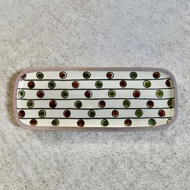 ガーランド マル〔長〕 / Rectangular Plate
