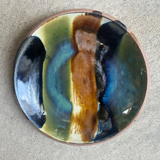 3色ストライプ / Champuru Plate