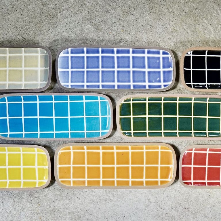 タイル〔長〕 / Rectangular Plate